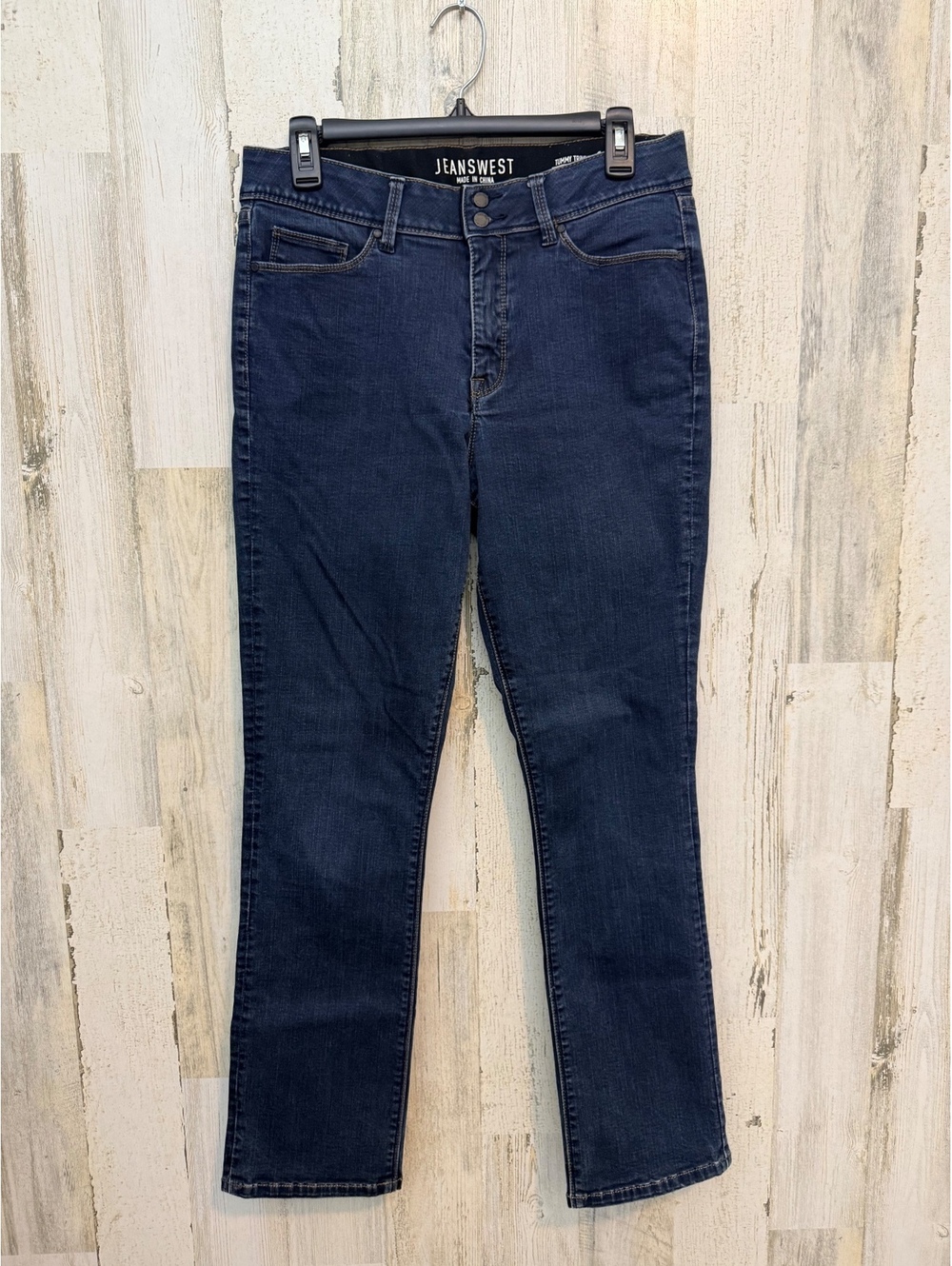 Jeanswest Women Size 13 Slim Straight Tummy Trimmer Jeans